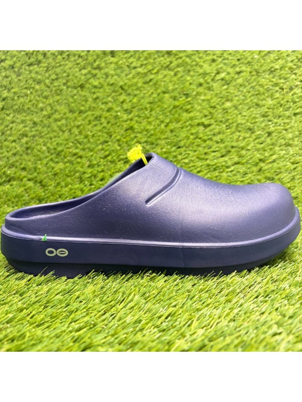 OOFOS OOcloog Clog Mens Size 9 Blue Beach Outdoor Slip On Recovery Sandals